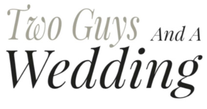 Two Guys and a Wedding Logo